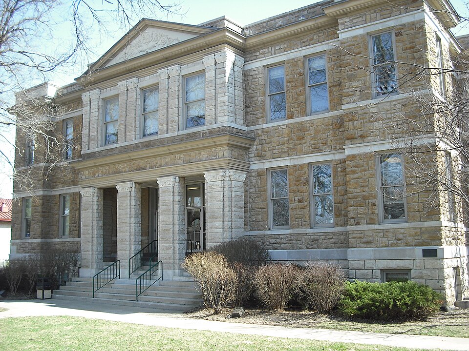 Photograph of Case Library