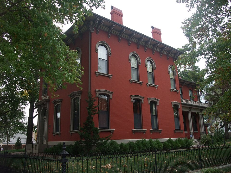 Photograph of Merritt Insley House and Outbuildings
