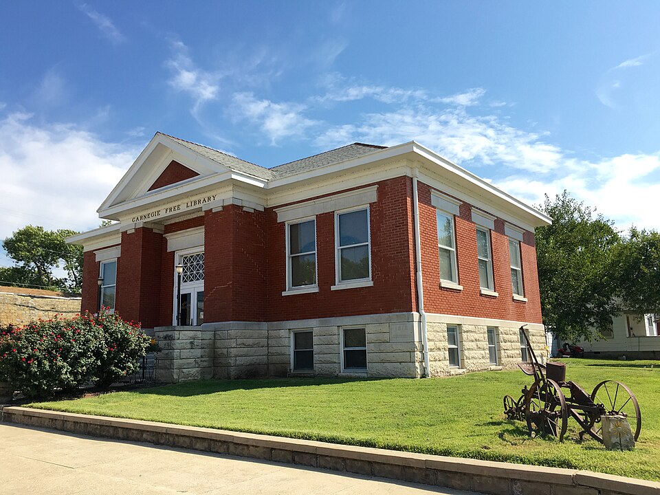 Photograph of Burlington Carnegie Free Library