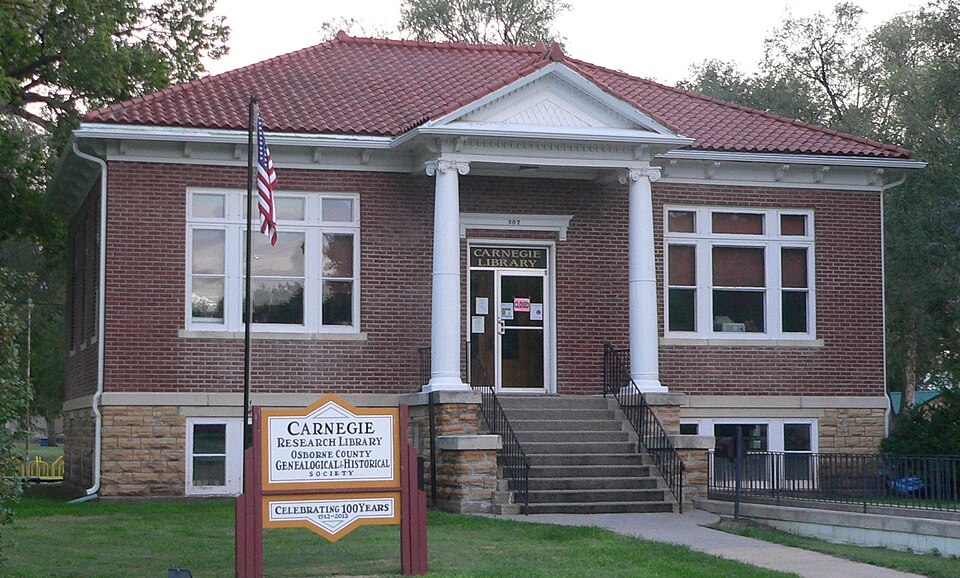 Photograph of Osborne Public Carnegie Library
