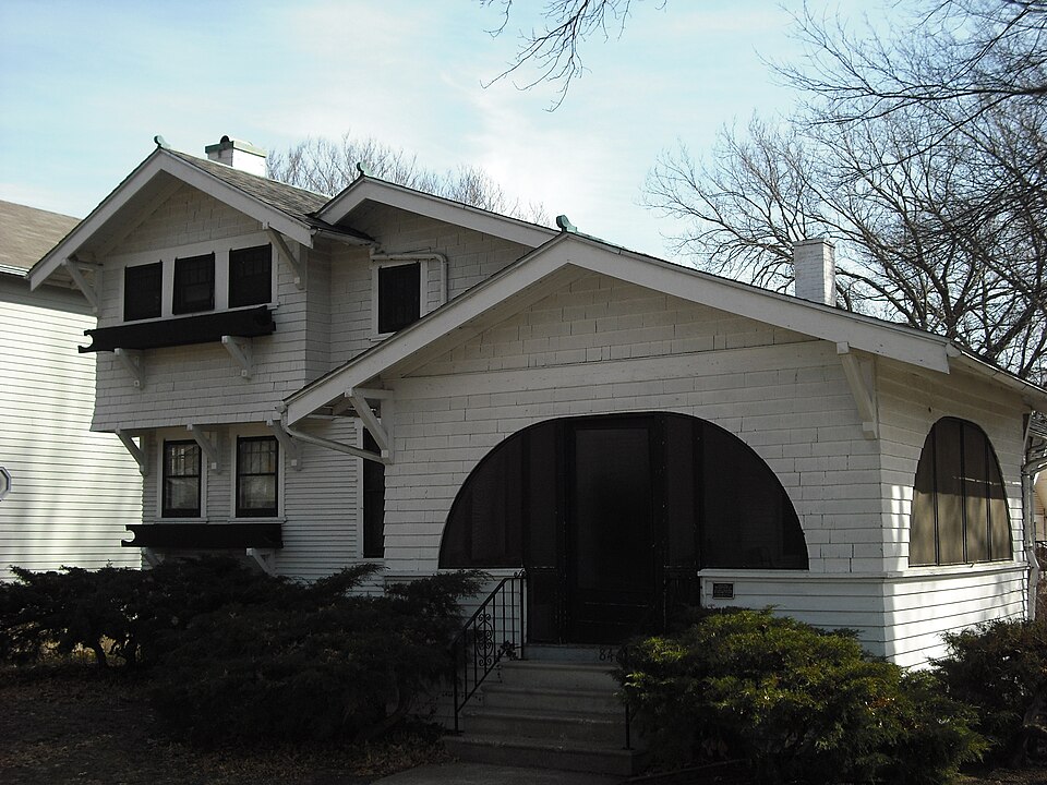 Photograph of Ralph and Cloyd Achning House