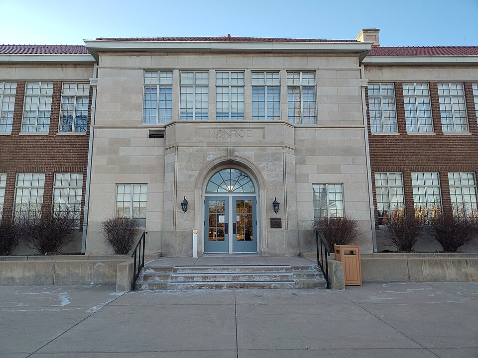 Photograph of Sumner Elementary School and Monroe Elementary School
