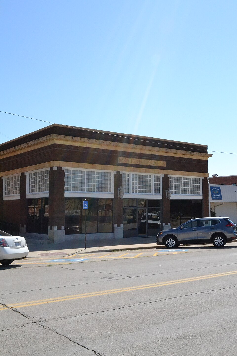 Photograph of Blakeslee Motor Company Building