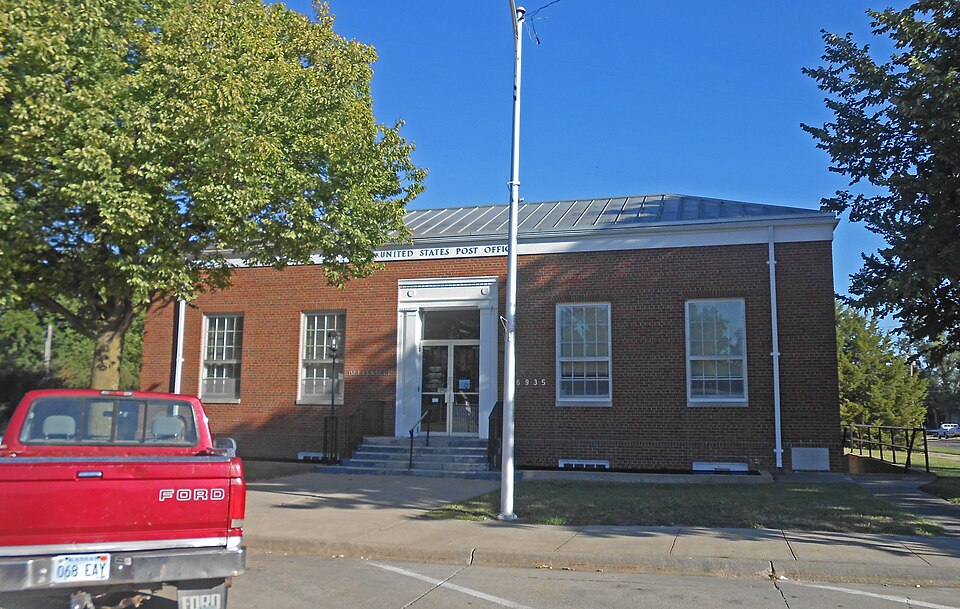 Photograph of US Post Office-Belleville