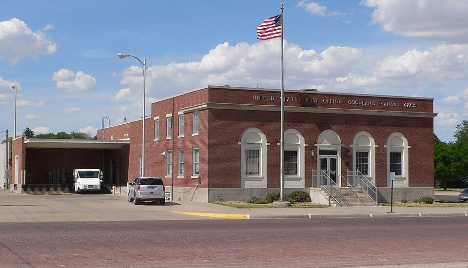 Photograph of US Post Office-Goodland
