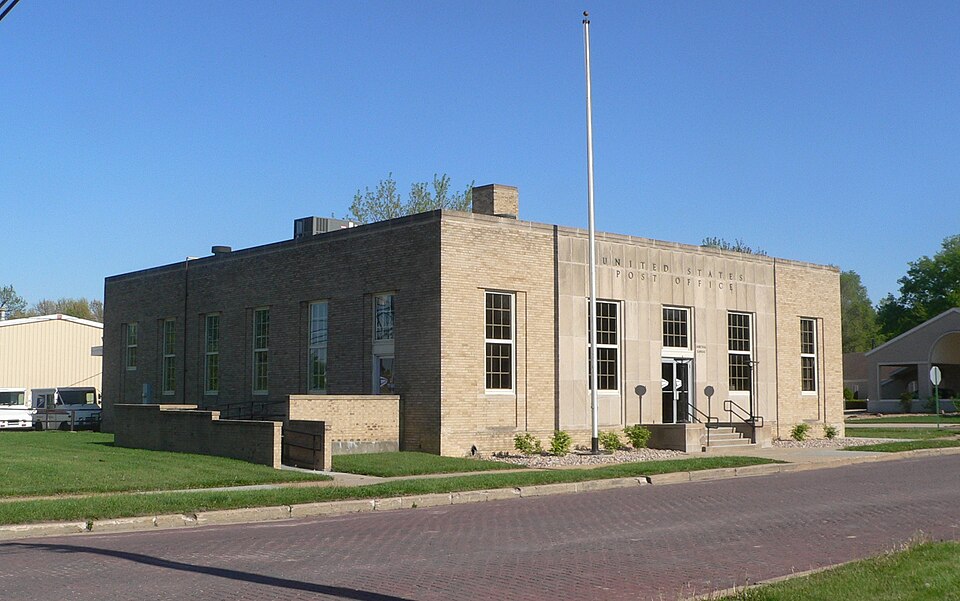 Photograph of US Post Office-Sabetha