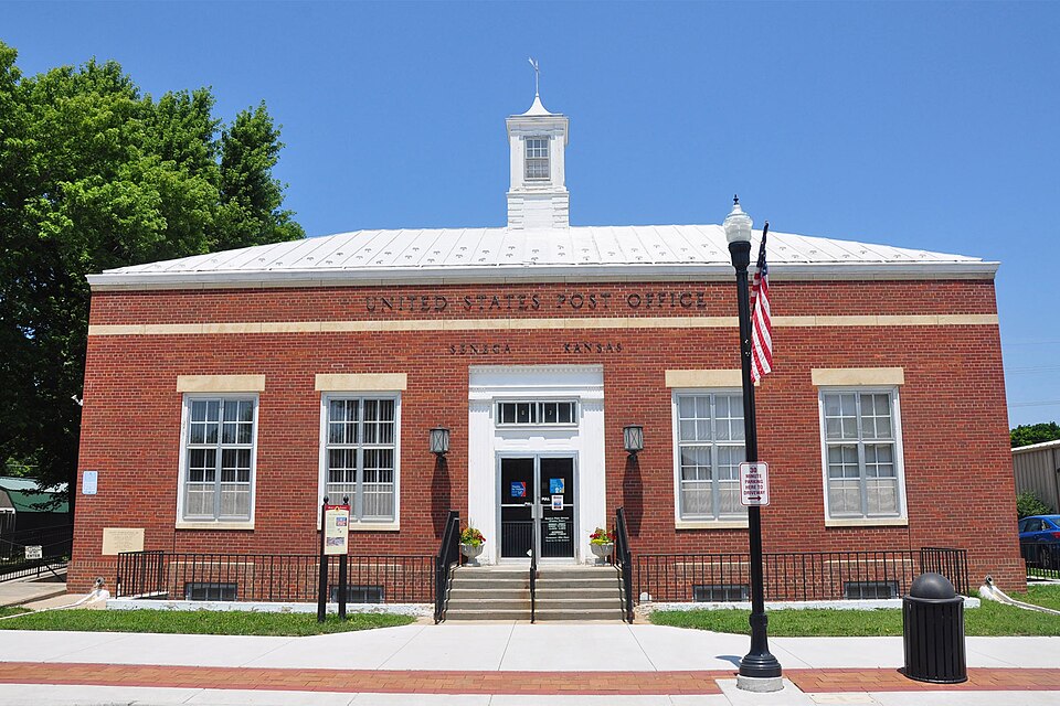 Photograph of US Post Office-Seneca