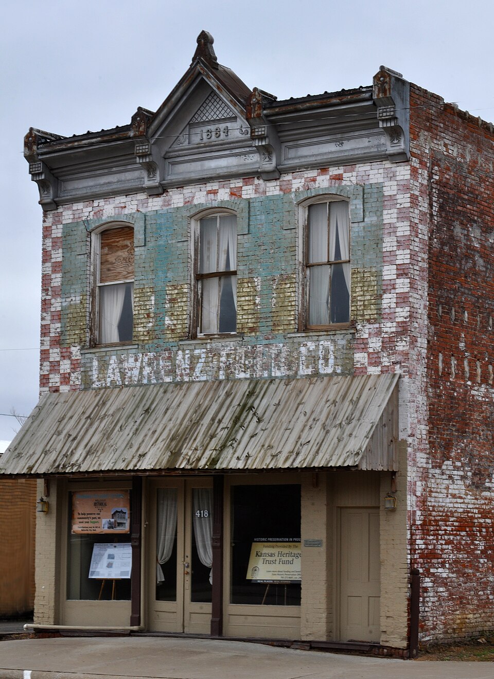 Photograph of Wellsville Bank Building