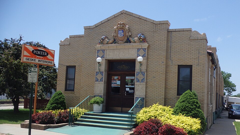 Photograph of Abilene Union Pacific Railroad Freight Depot