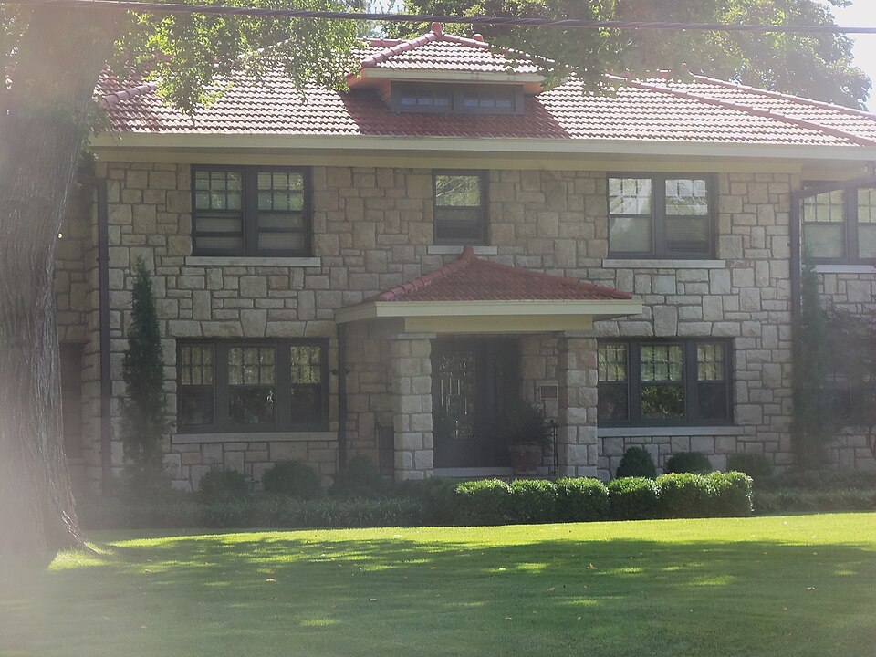 Photograph of Herman J. and Ella B. Voigts House