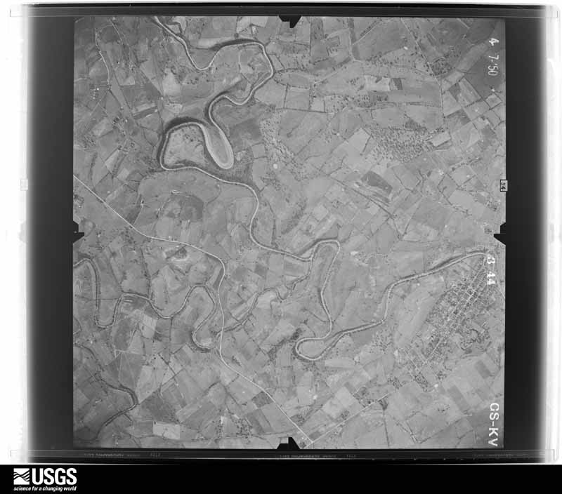 U.S. Geological Survey aerial photograph, 1950-06-01, scale 1:23600