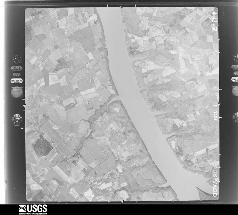 U.S. Geological Survey aerial photograph, 1960-04-13, scale 1:24000