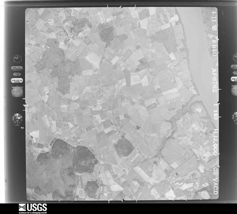 U.S. Geological Survey aerial photograph, 1960-04-13, scale 1:24000
