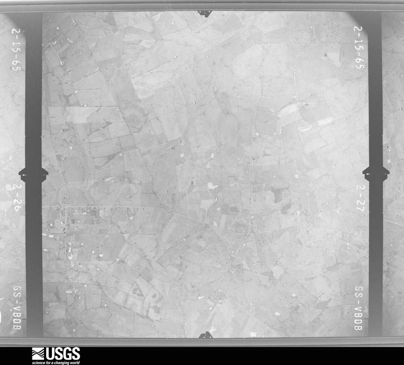 U.S. Geological Survey aerial photograph, 1965-02-15, scale 1:24000
