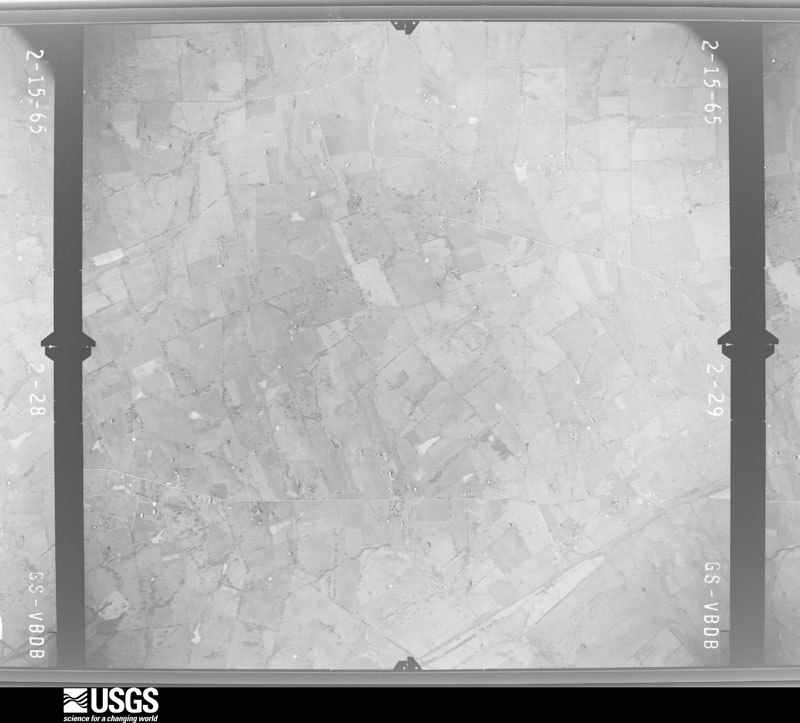 U.S. Geological Survey aerial photograph, 1965-02-15, scale 1:24000