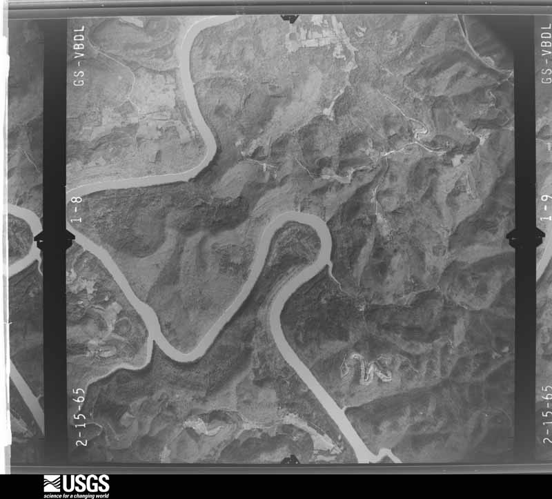 U.S. Geological Survey aerial photograph, 1965-02-15, scale 1:24000