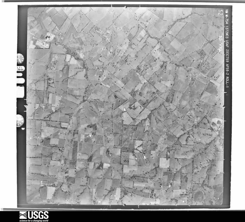U.S. Geological Survey aerial photograph, 1959-10-28, scale 1:24000
