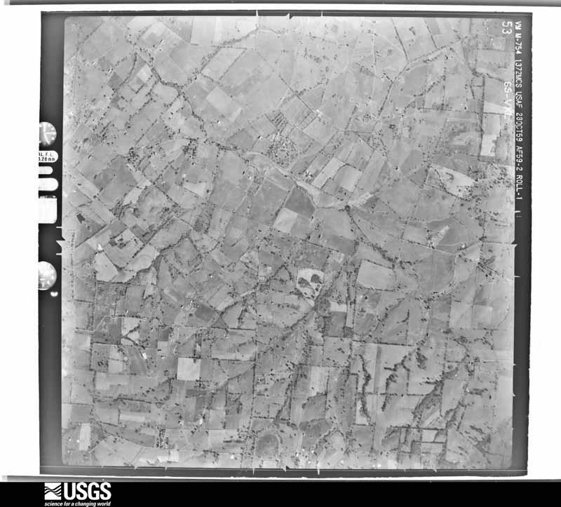 U.S. Geological Survey aerial photograph, 1959-10-28, scale 1:24000