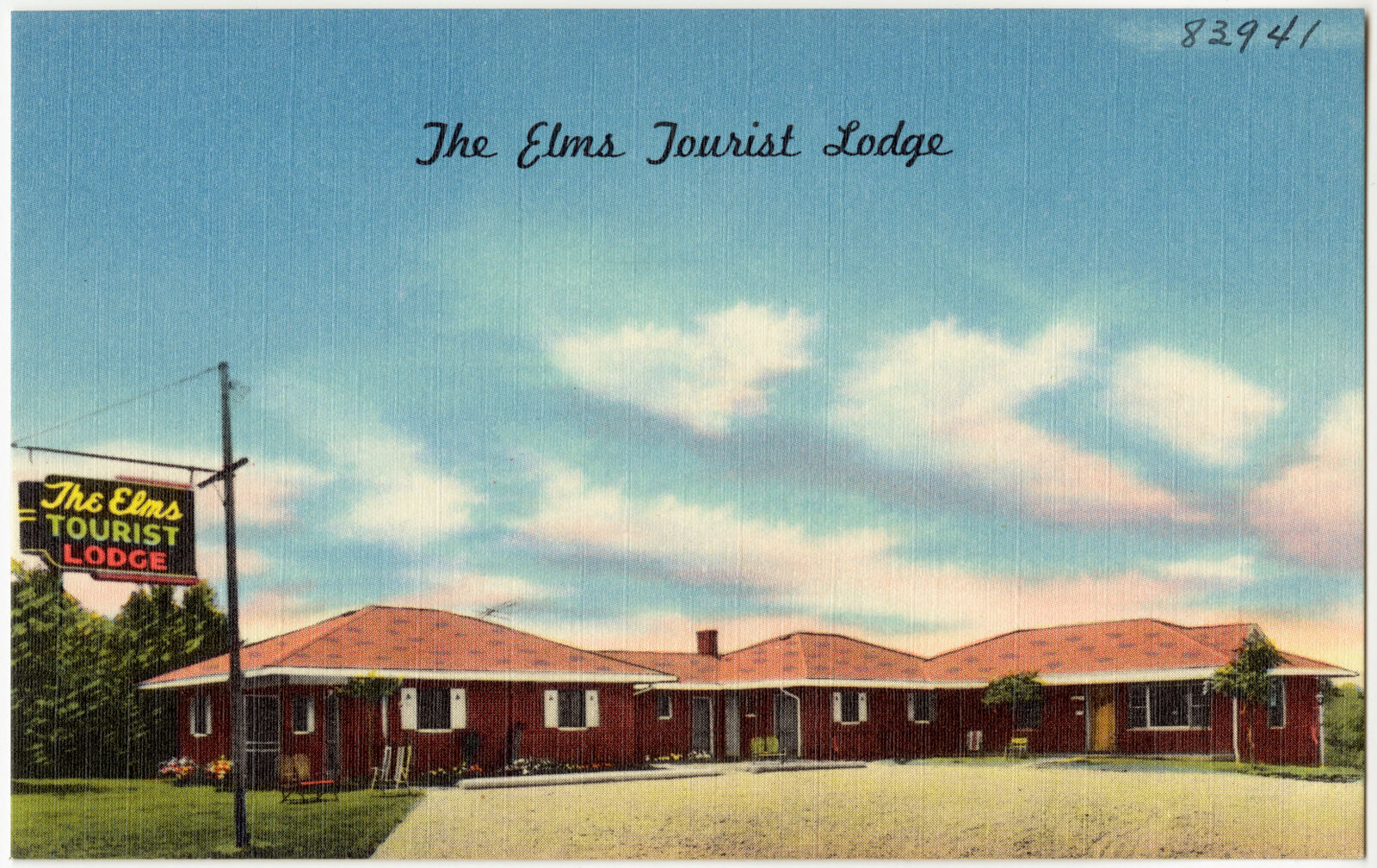 The Elms Tourist Lodge, Boston Public Library - undated