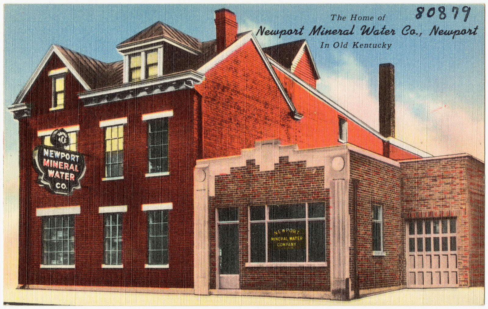 The home of Newport Mineral Water Co., Newport in Old Kentucky, Boston Public Library - undated