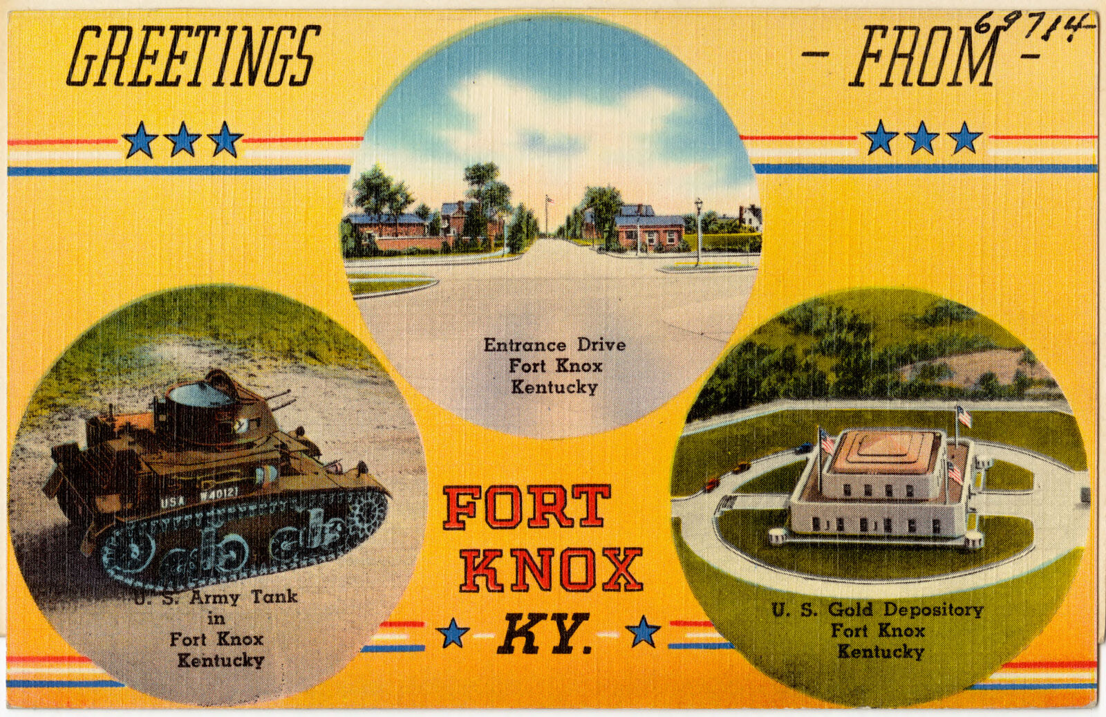 Greetings from Fort Knox, KY., Boston Public Library - undated
