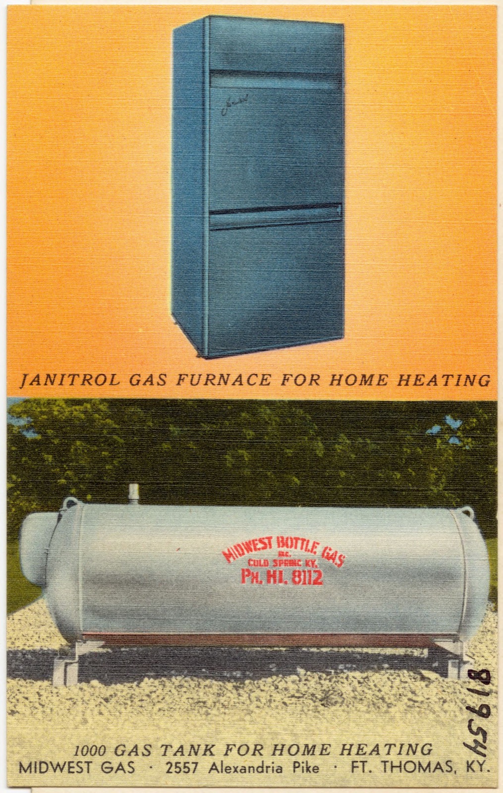 Midwest Gas, 2557 Alexandria Pike, Ft. Thomas, KY., Boston Public Library - undated