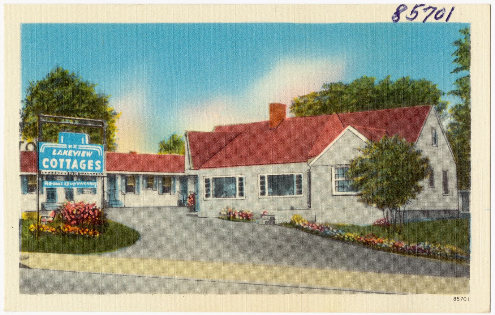 Lakeview Cottages, U. S. 27, Nicholasville, Ky., Boston Public Library - undated