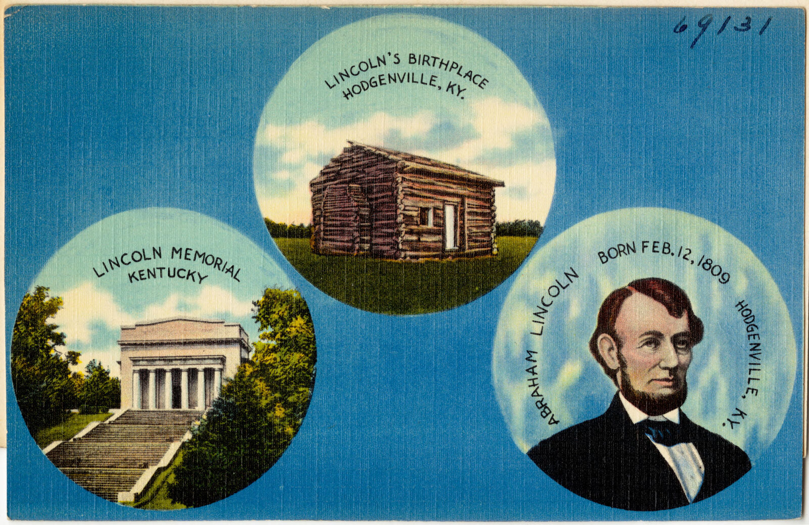 Lincoln's birthplace, Hodgenville, KY, Lincoln Memorial, Kentucky, Boston Public Library - undated