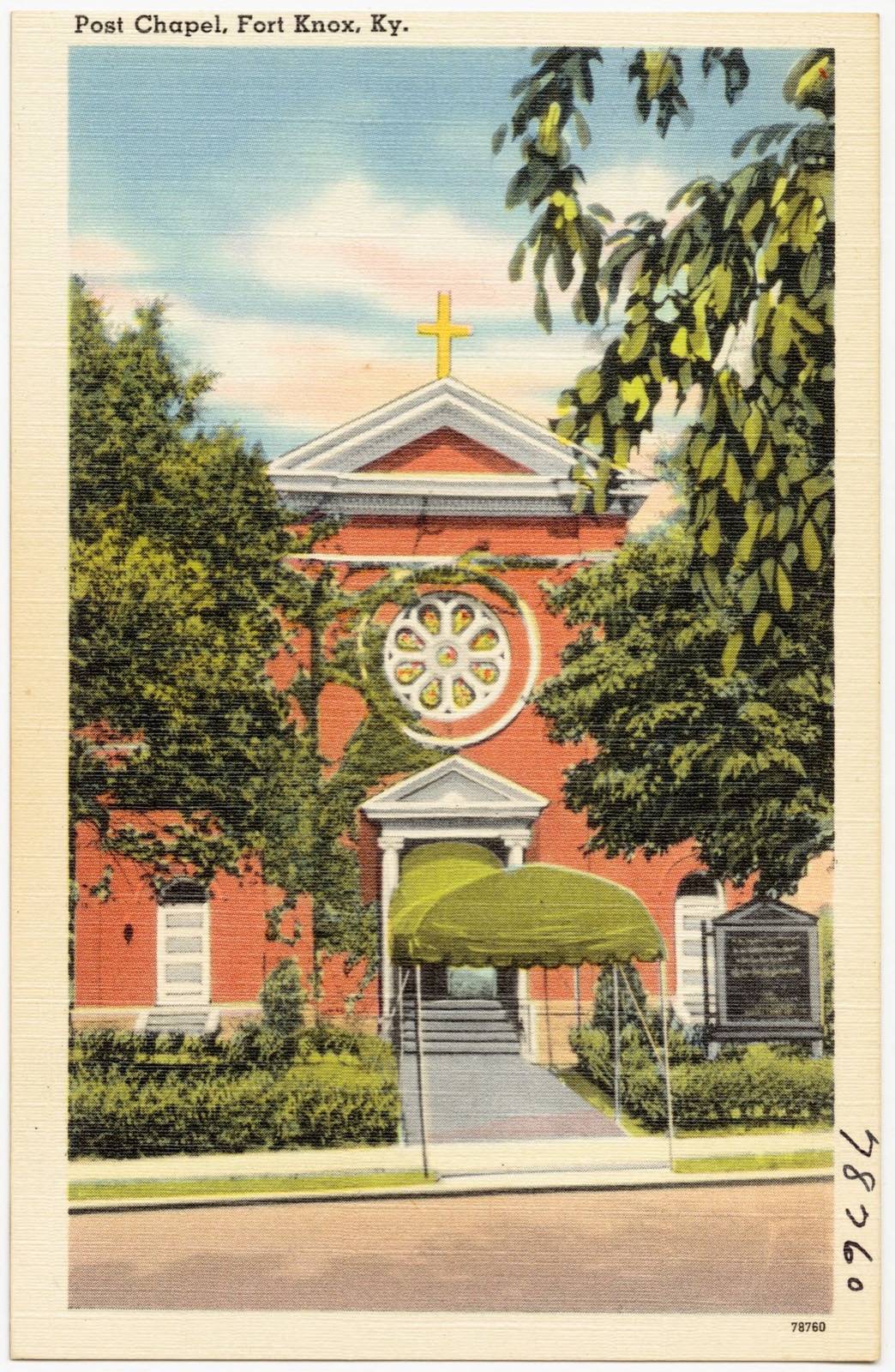 Post Chapel, Fort Knox, Ky., Boston Public Library - undated