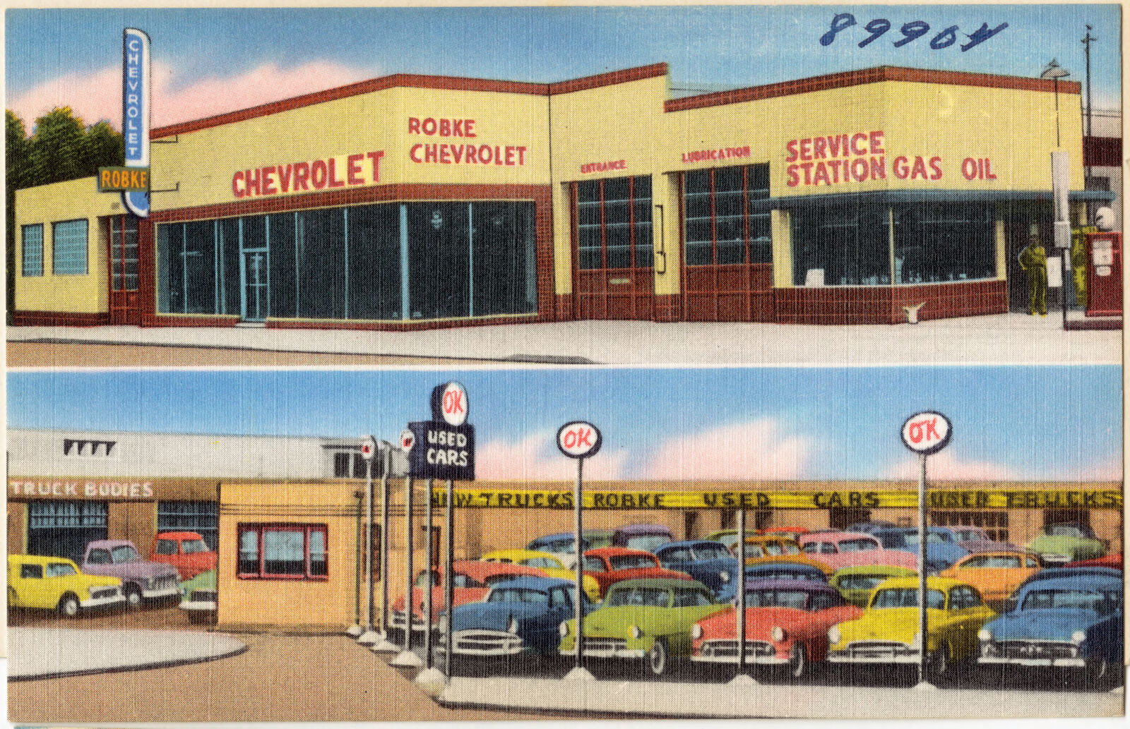 The Robke Chevrolet Co., 14th & Madison Ave., Covington, KY., Boston Public Library - undated