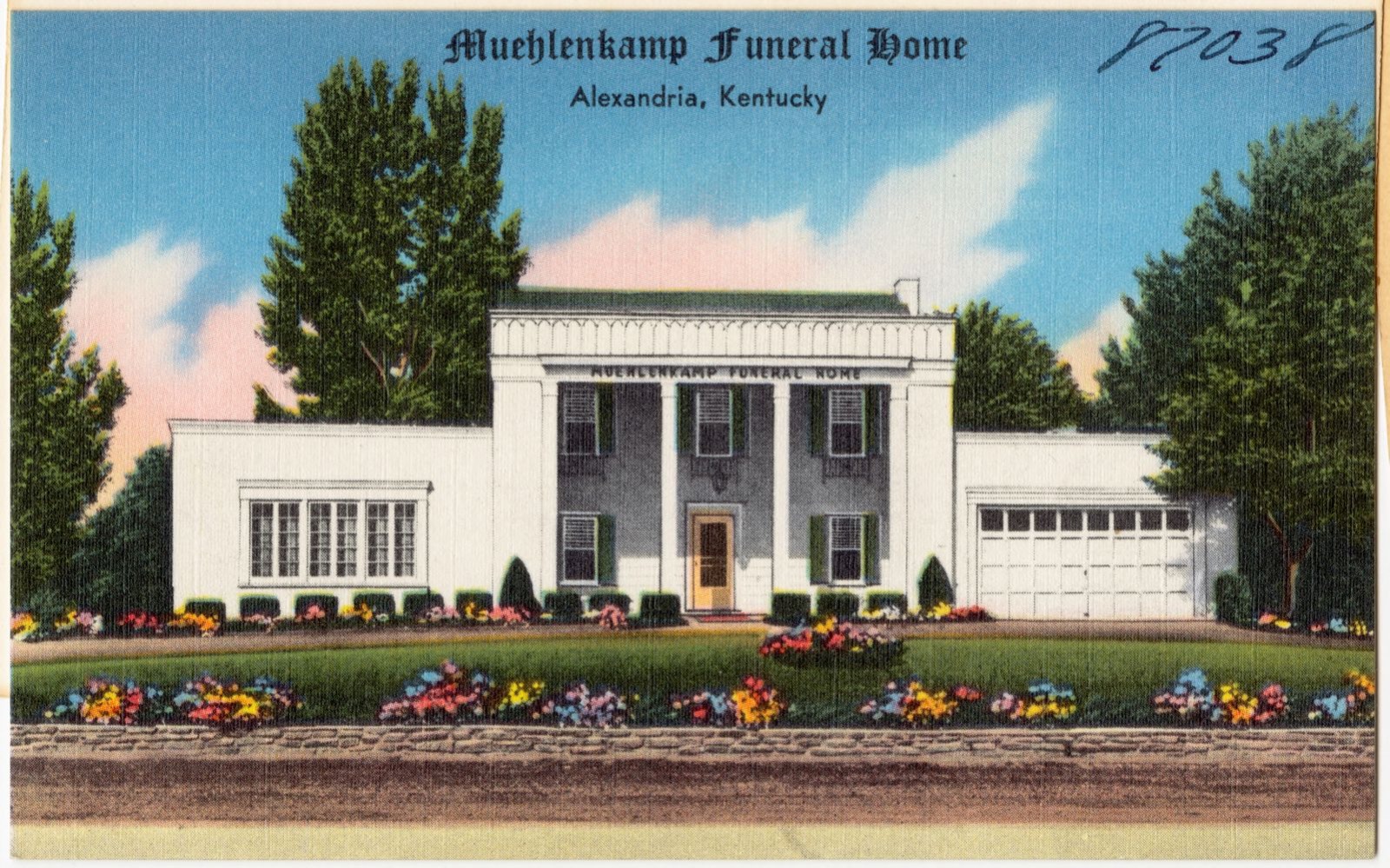 Muehlenkamp Funeral Home, Alexandria, Kentucky, Boston Public Library - undated
