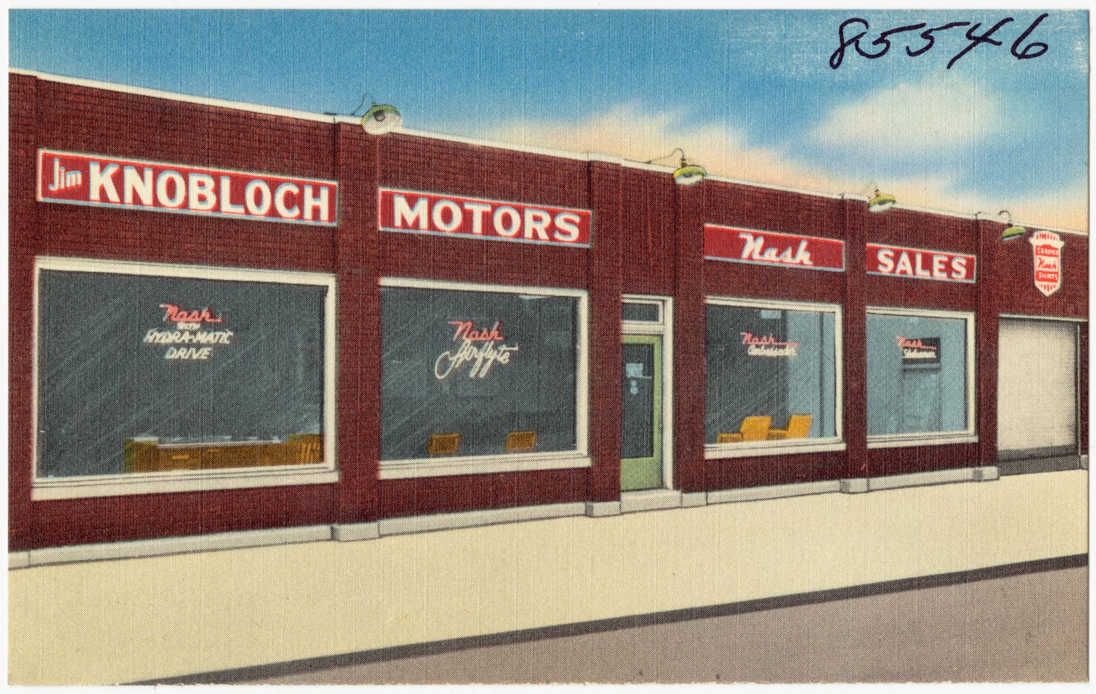 Jim Knobloch Motors, 114 Ea. Sixth Street, Newport, Kentucky, Boston Public Library - undated