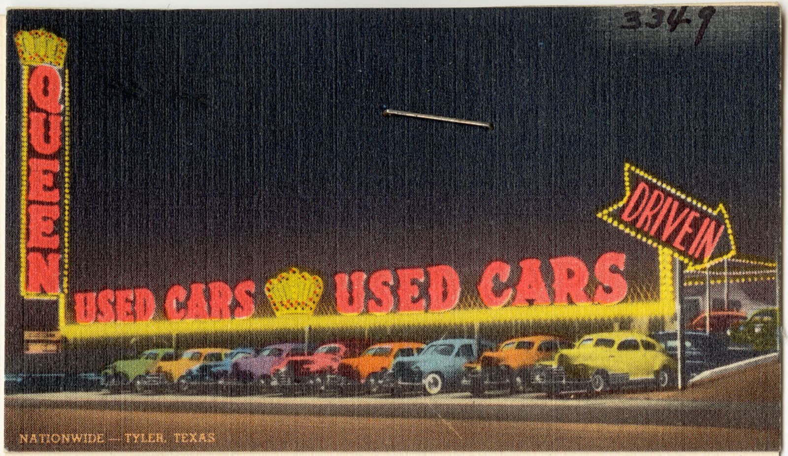 Queen Used Cars, Boston Public Library - undated