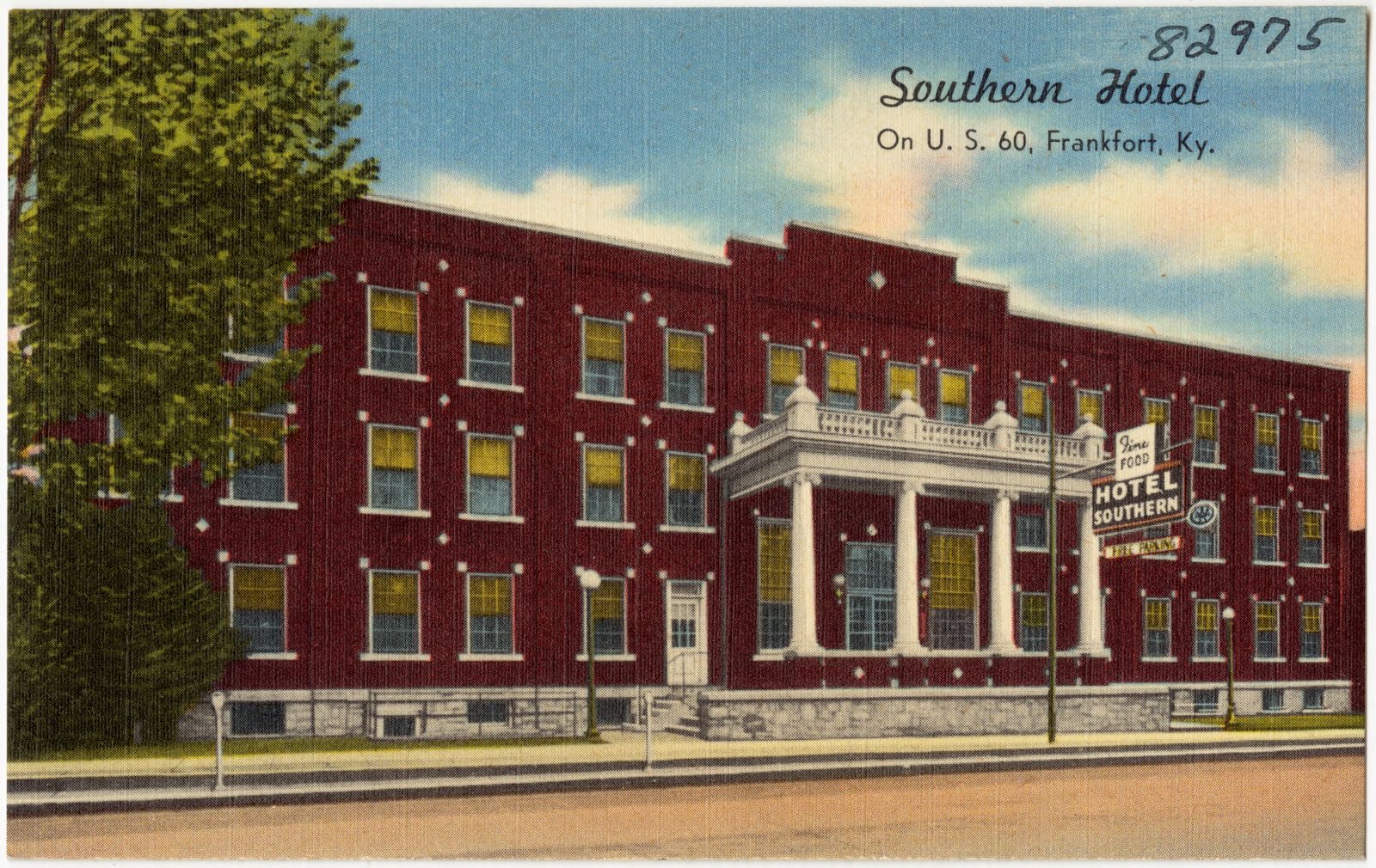 Southern Hotel on U. S. 60, Frankfort, Ky., Boston Public Library - undated