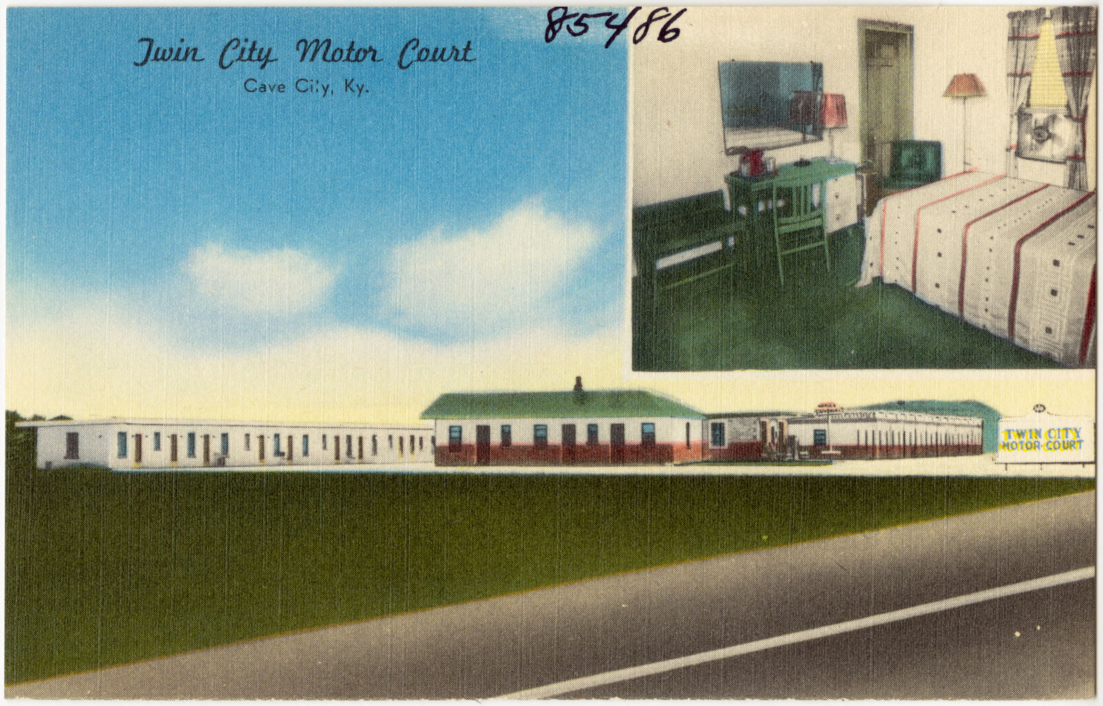 Twin City Motor Court, Cave City, Ky., Boston Public Library - undated