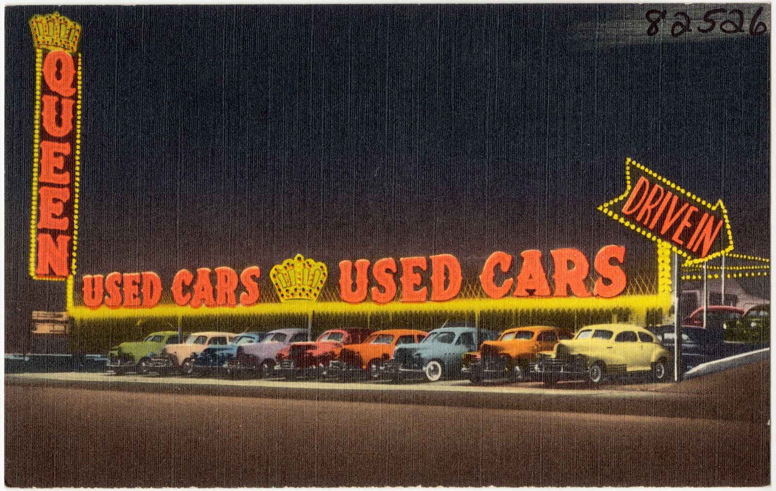 Queen Motors, Inc., 5th & Broadway, Boston Public Library - undated