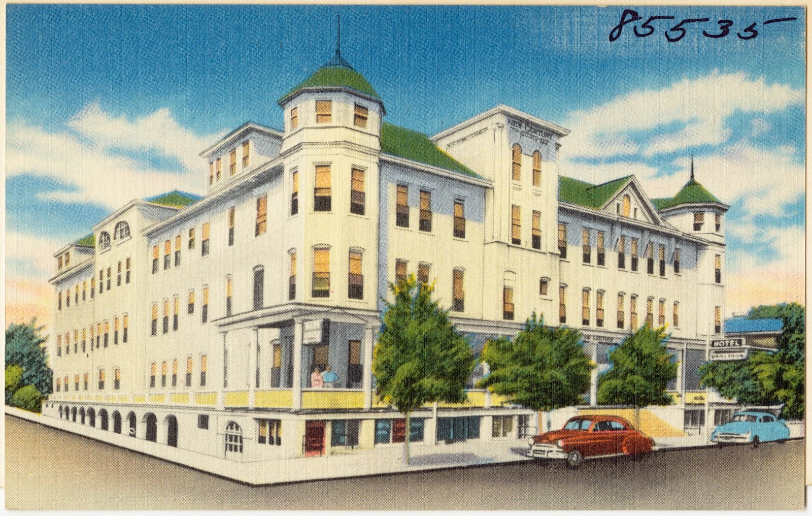 New Century Hotel, the largest hotel in Dawson Springs, Ky., Boston Public Library - undated