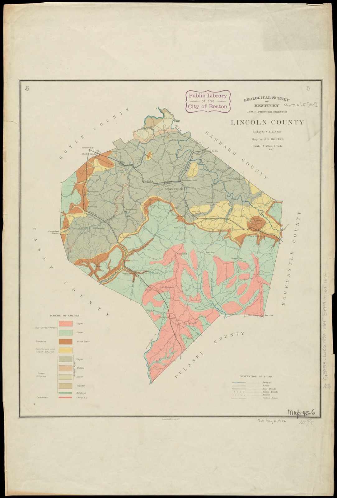 Lincoln County, Boston Public Library - undated
