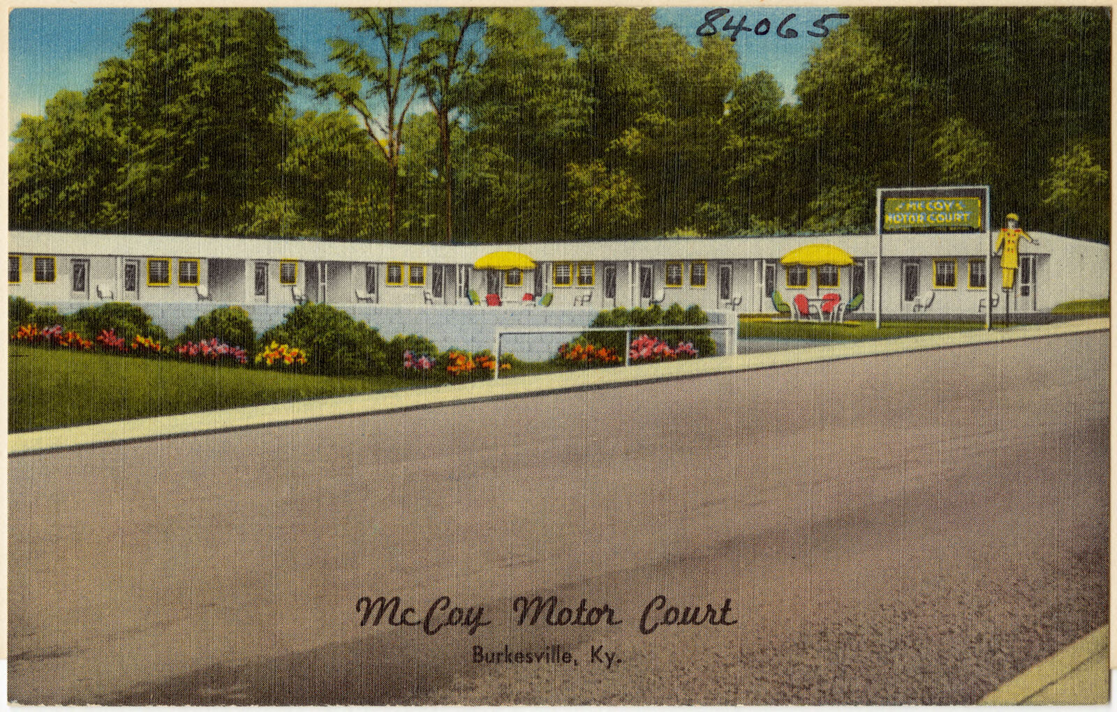 McCoy Motor Court, Burkesville, Ky., Boston Public Library - undated