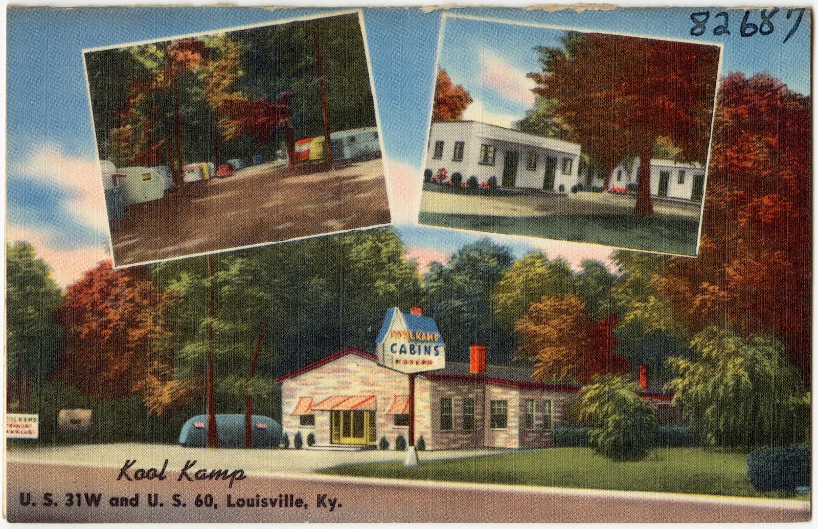 Kool Kamp, U. S. 31W and U. S. 60, Louisville, Ky., Boston Public Library - undated