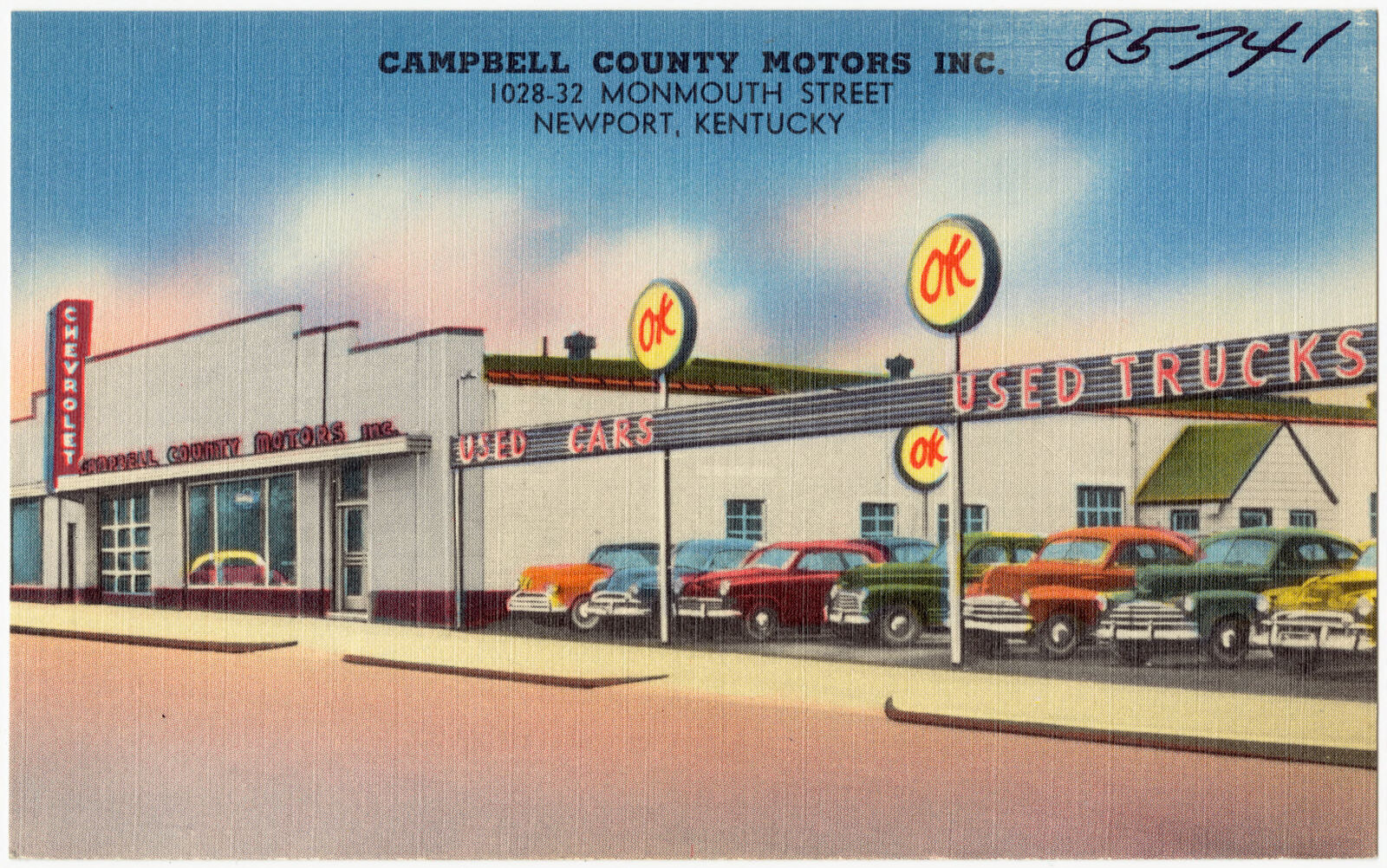 Campbell County Motors Inc., 1028-32 Monmouth Street, Newport, Kentucky, Boston Public Library - undated