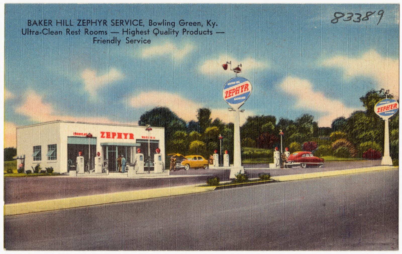 Baker Hill Zephyr Service. Bowling Green, Ky., Boston Public Library - undated