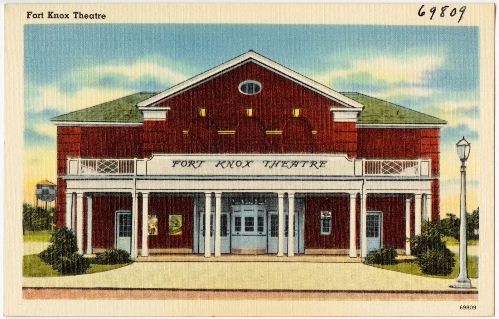 Fort Knox Theatre, Boston Public Library - undated