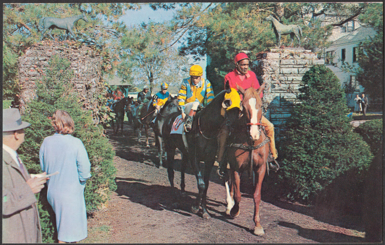 Fall meet at Keeneland Race Course, Lexington, Kentucky, Boston Public Library - undated