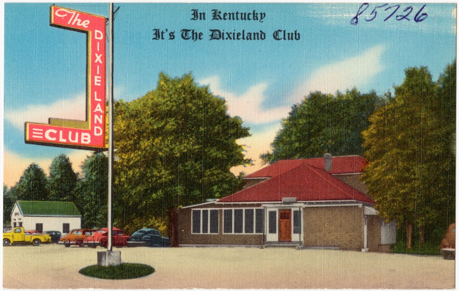 In Kentucky, it's the Dixieland Club, Boston Public Library - undated