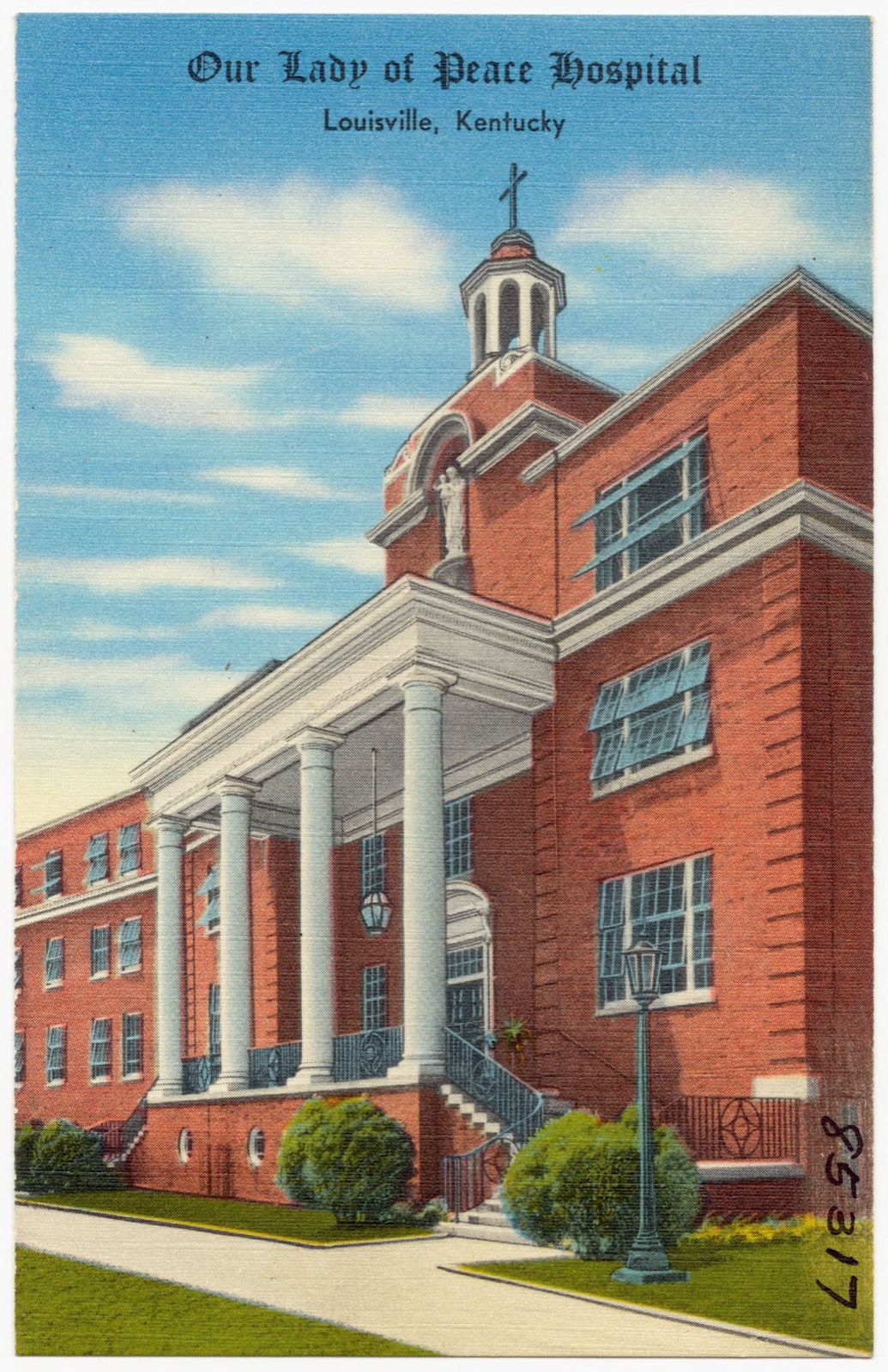 Our Lady of Peace Hospital, Louisville, Kentucky, Boston Public Library - undated