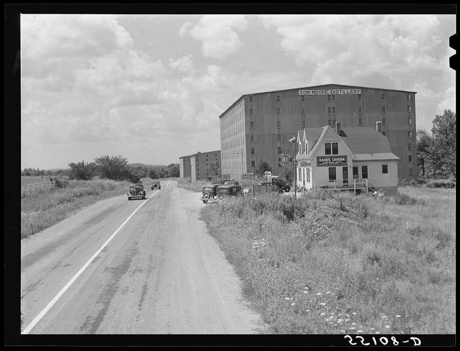 Distillery near Bardstown, Kentucky