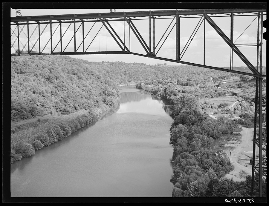 River near Harrodsburg, Kentucky