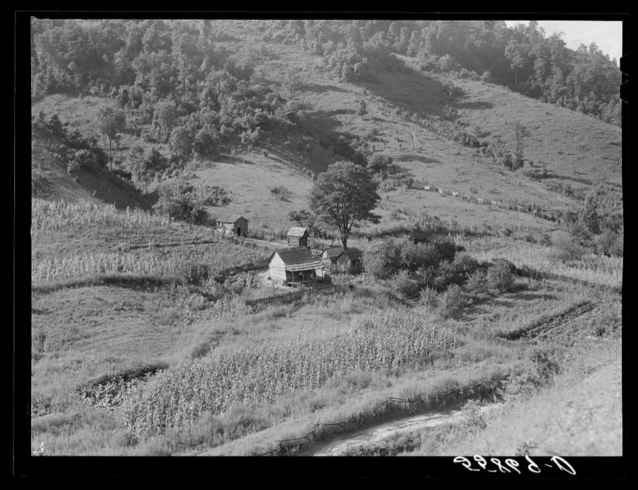 Mountain home. Breathitt County, Kentucky