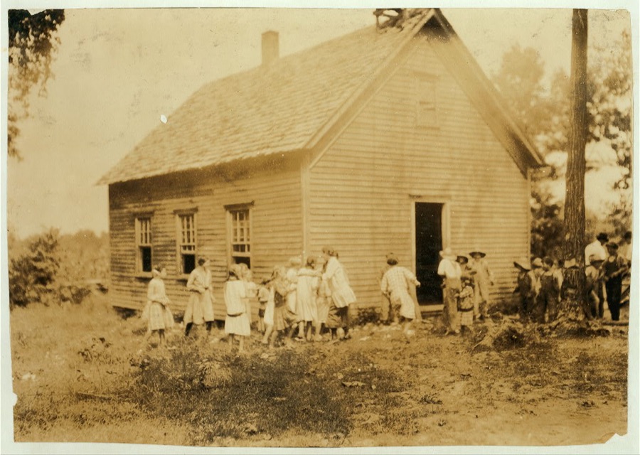 Hickory Grove School.  Location: Rockcastle Co., Kentucky